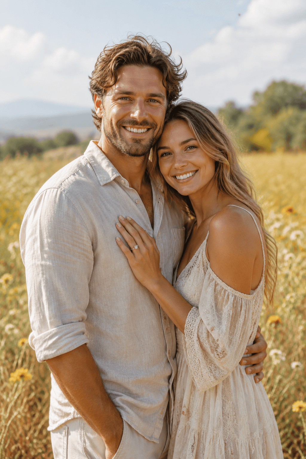 AI-generated Bohemian Dream engagement style preview